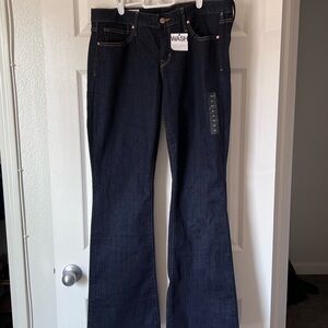 Gap-Vintage Women's Dark Wash Flared Jeans. Size 12